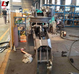 【高強(qiáng)度液壓抓石機(jī)/廠家直銷(xiāo)高效圓木夾木器多用途旋轉(zhuǎn)式抓木機(jī)/挖溝機(jī)圓木夾木器】- 